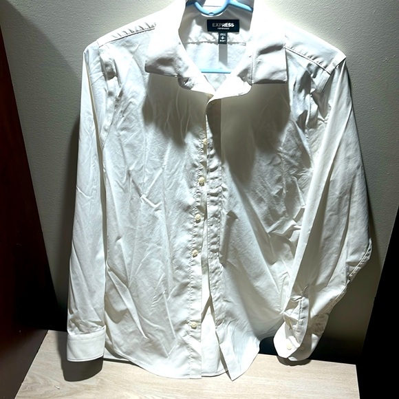 Express Other - Mens Express white button down size small